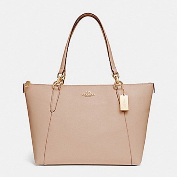 Coach Handbags - COACH Ava Tote Bag Nude Pink